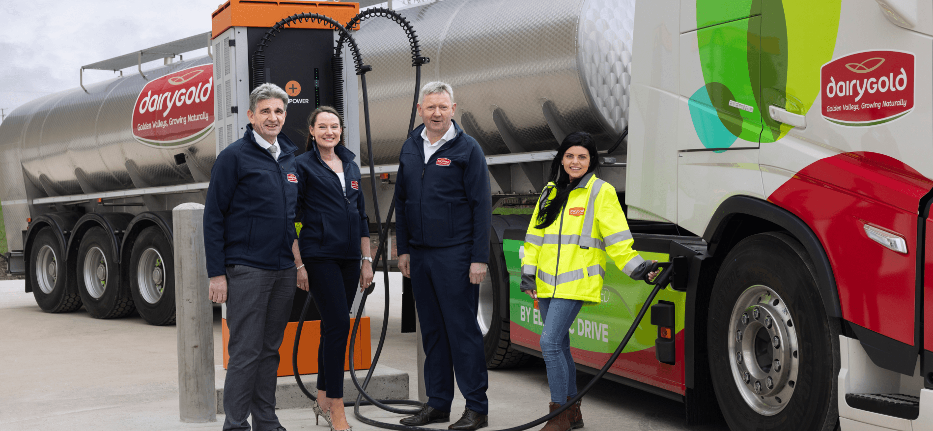 Dairygold launches Ireland’s first electric milk truck